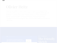 Tablet Screenshot of olivierheitz.com